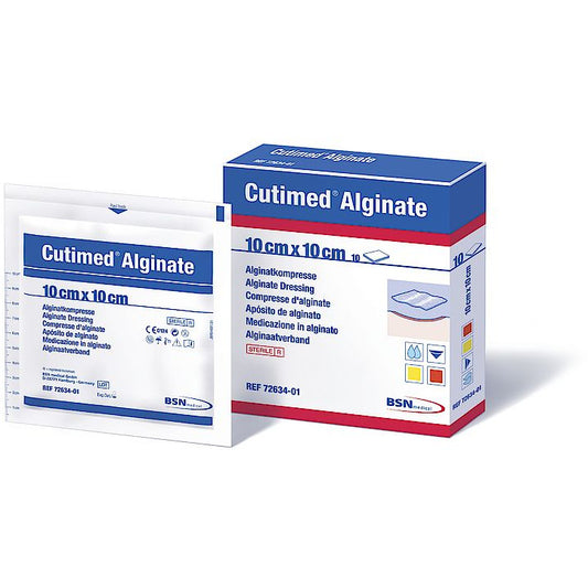Cutimed Alginate 5cm x 5cm Pack of 10