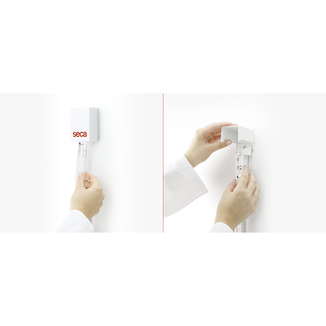 Seca Disposable Measuring Tape in Wall Dispenser x 500 - 