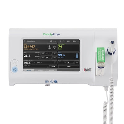 Welch Allyn Connex Spot Monitor with BP, Pulse Oximetry and SureTemp Thermometer - Welch Allyn