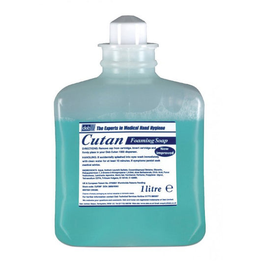 Cutan Foaming Soap - 1428 Washes - 1 Litre