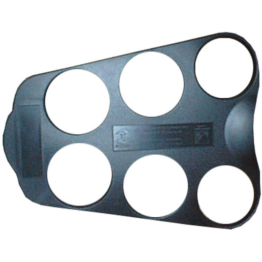 Cup carry tray Tedeco Black x 10 - Bunzl Catering Supplies