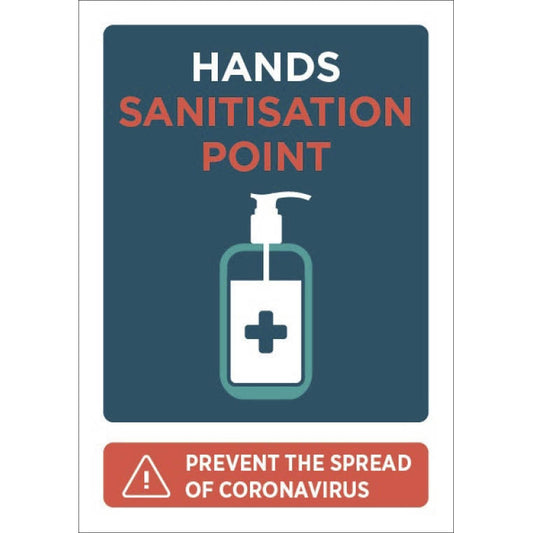 Hand Sanitation Point - A3 - Single - Discontinued