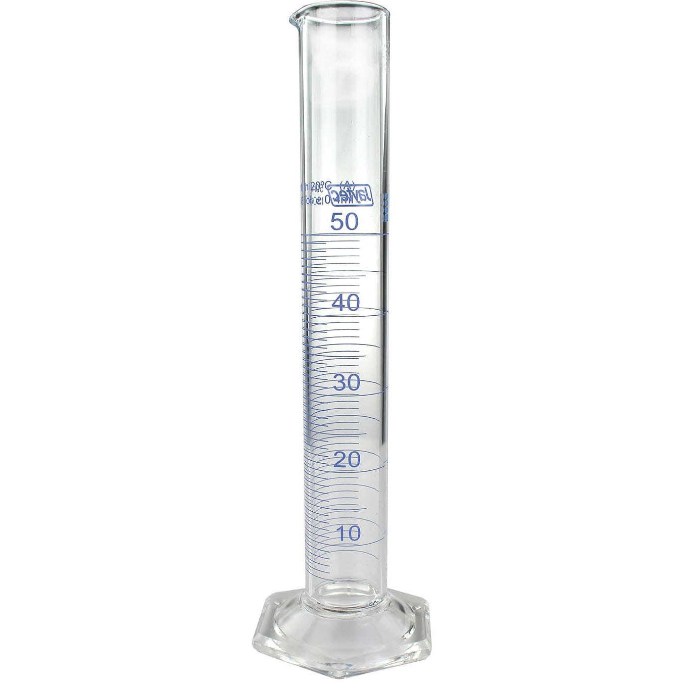 Government Stamped Glass Cylinder Measure - 50ml - Single - Denward