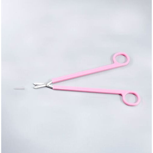 Instramed Long Scissors 22cm Plastic Curved Blade - Intermedical