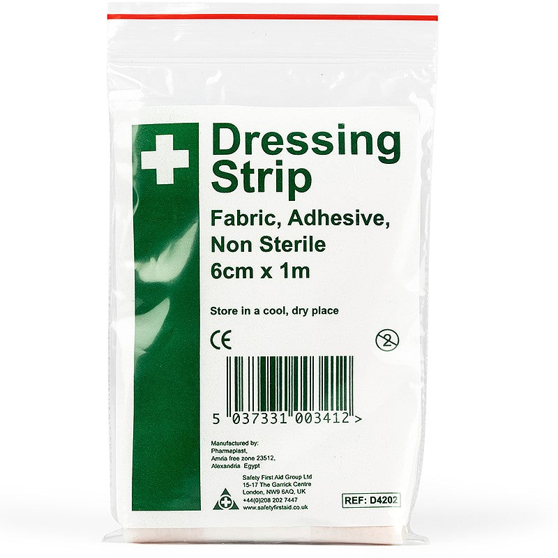 Reliplast Fabric Dressing Strip 6cm x 1m