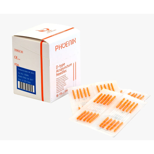 Phoenix Plastic Handle Detox Acupuncture Needle - 0.20 X 7mm