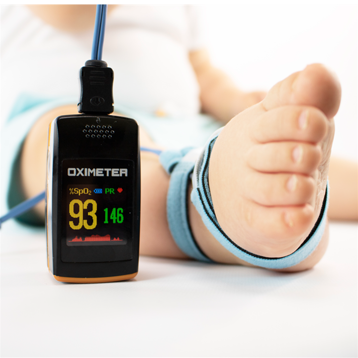 Creative PC-60E Finger Pulse Oximeter (Option of External Sensors for Paediatric and Infant use)