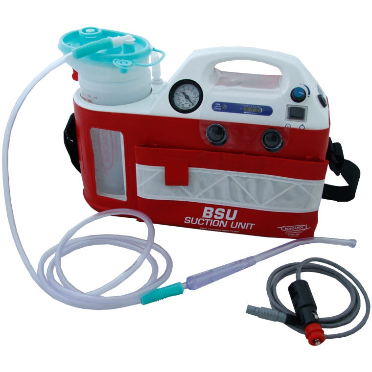 OB2012 Emergency Portable Suction Unit with Disposable Liner