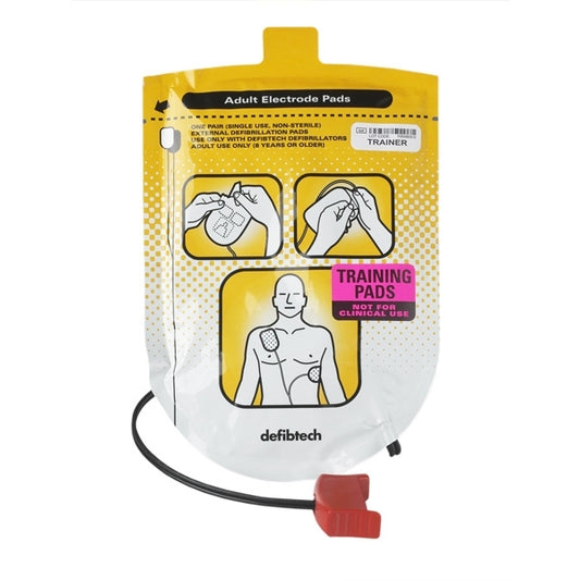 Adult Training Defibrillation Pads - Pair (AED, AUTO)