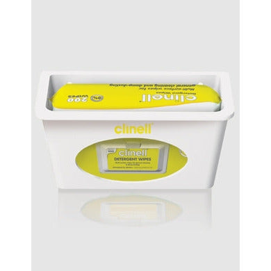 Clinell Wall Mounted Dispenser For Detergent Packs - White