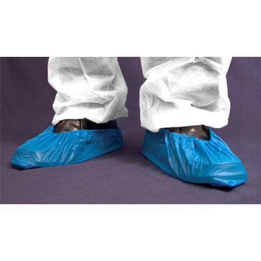 CPE Overshoes - 40cm / 16 Inch x 100