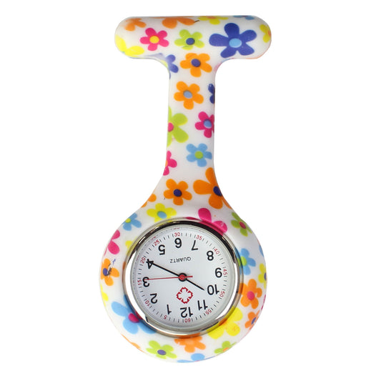 Nurse Fob Watch - Psychedelic Flower - Medisave Professional