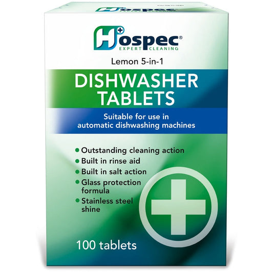 Hospec Dishwasher Tablets - Phosphate Free 15g - Box of 100