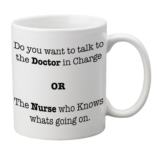 Doctor or Nurse Joke Mug - Medinc