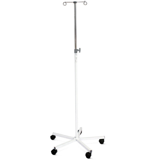 Mobile Infusion Stand - Mild Steel - 2 Hook