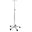 Mobile Infusion Stand - Stainless Steel - 2 Hook