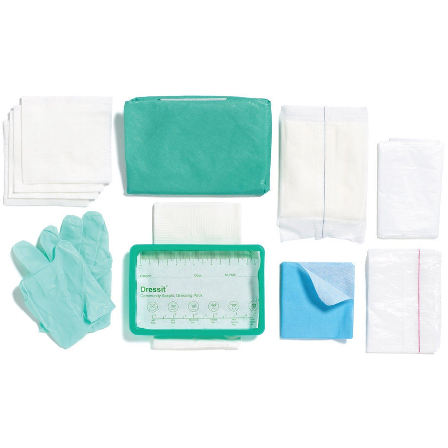 Dressit Dressing Pack, Medium-Large Glove, Pack of 10 - Richardson Healthcare