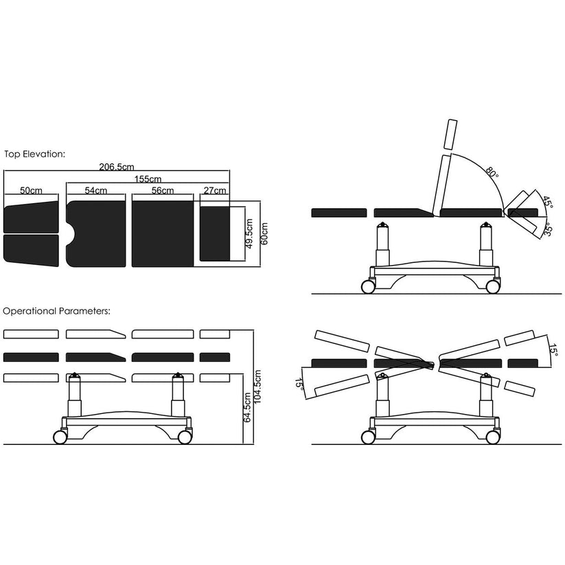 Mobile Operating Table – Medisave UK