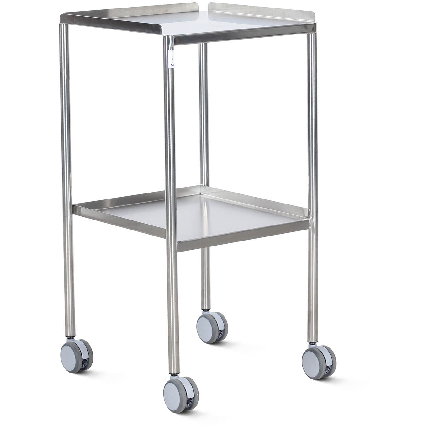 Dressing Trolley - Fixed Shelves Flange Up (450) - Bristol Maid