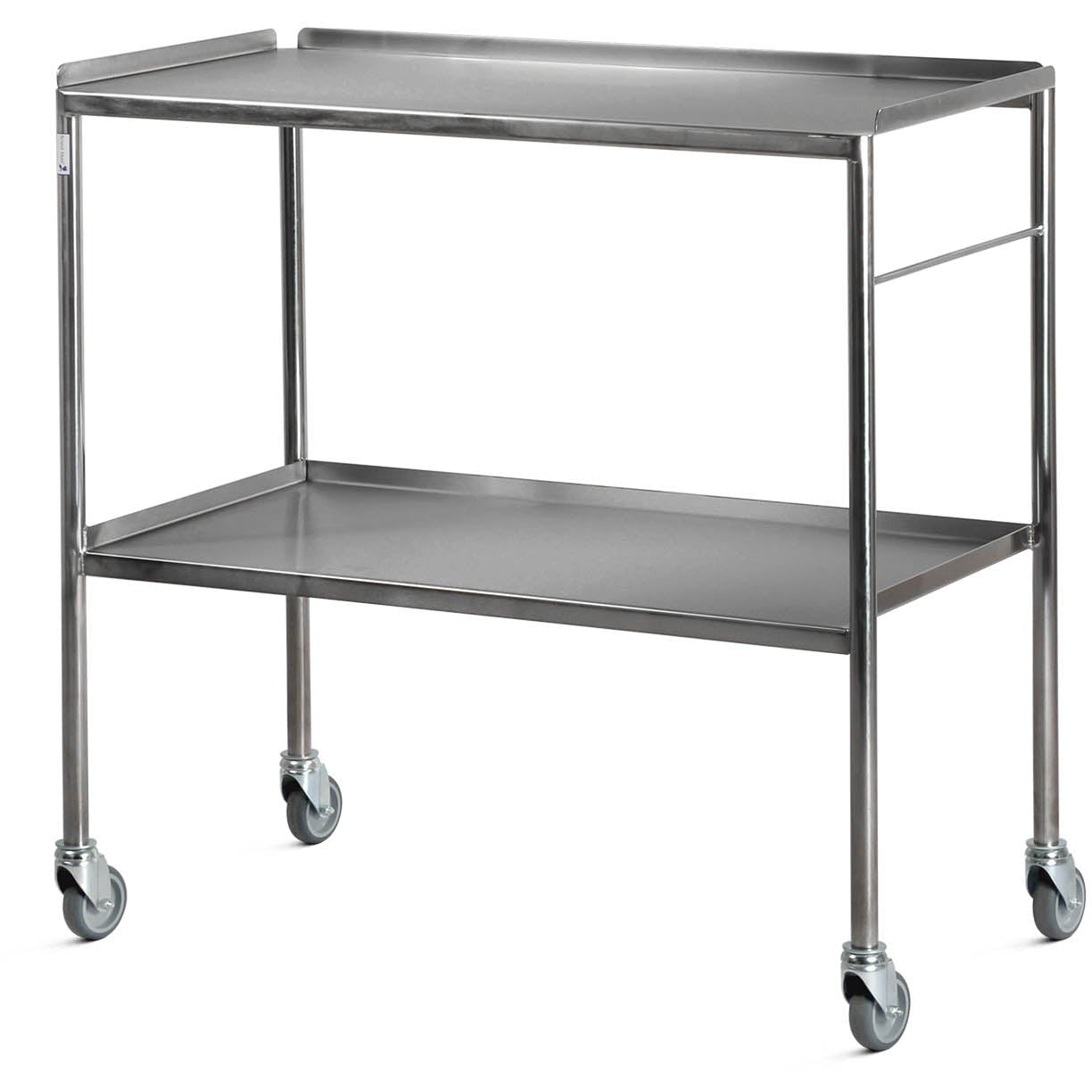Bristol Maid S. Steel Dressing Trolley - 900mm - Fixed Shelves