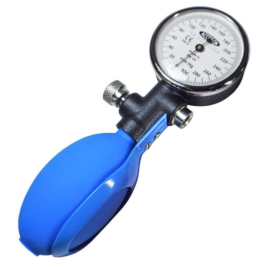 Accoson Duplex Aneroid Hand Model - Ambidex Cuff Blue - Accoson