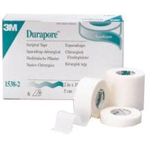 3M Durapore Surgical Tape 5.0cm x 9.14m - Case of 60 (6 x 10) - 3M