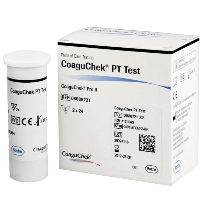 CoaguChek Pro II PT Tests 48 (2 x 24) - Roche