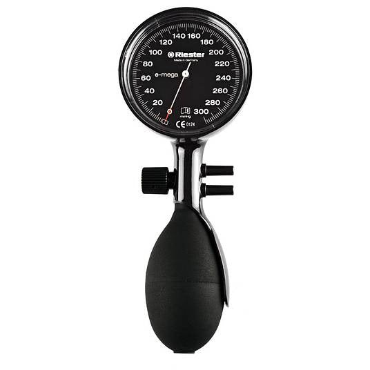 Riester E-Mega Sphygmomanometer - Black