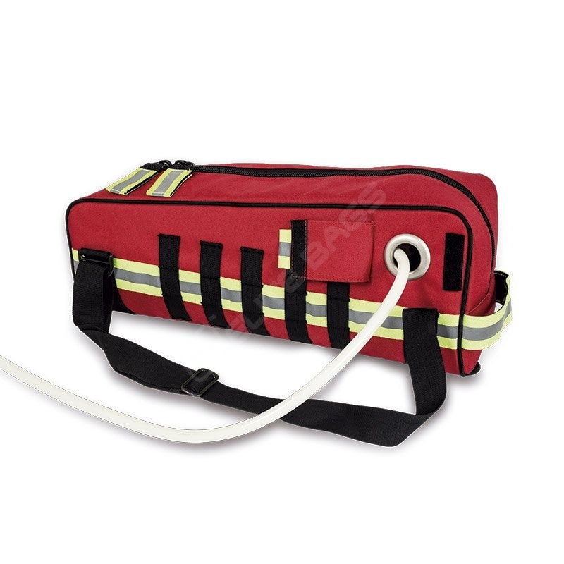 MINI TUBE's Small Oxygen Carrier Bag - Red Polyester