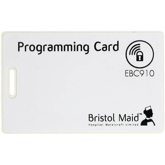 Bristol Maid eClean Lock Card - Programming Card Staff Pair Unique - Bristol Maid