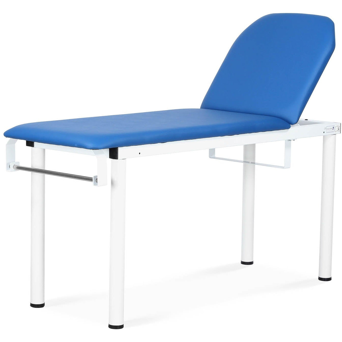 Fixed Height Examination Couch Bristol Blue - Assembled - Bristol Maid