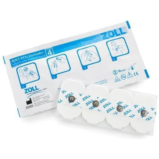 ZOLL 3pk ECG Electrodes (200 pouches, 600 Electrodes). Medisave UK