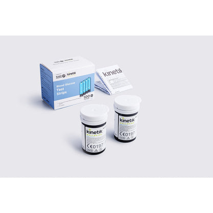 Blood Glucose Test Strips – Pack of 50 (for AG-607) - Kinetik Wellbeing