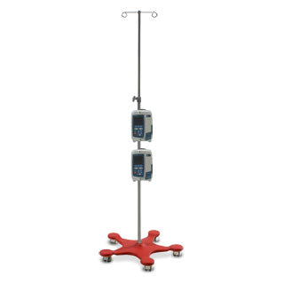 Bristol Maid Easy Clean IV Stand, Two Hook