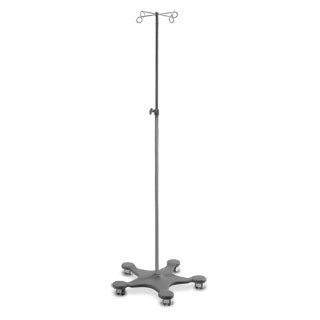 Bristol Maid Easy Clean IV Stand, Four Hook