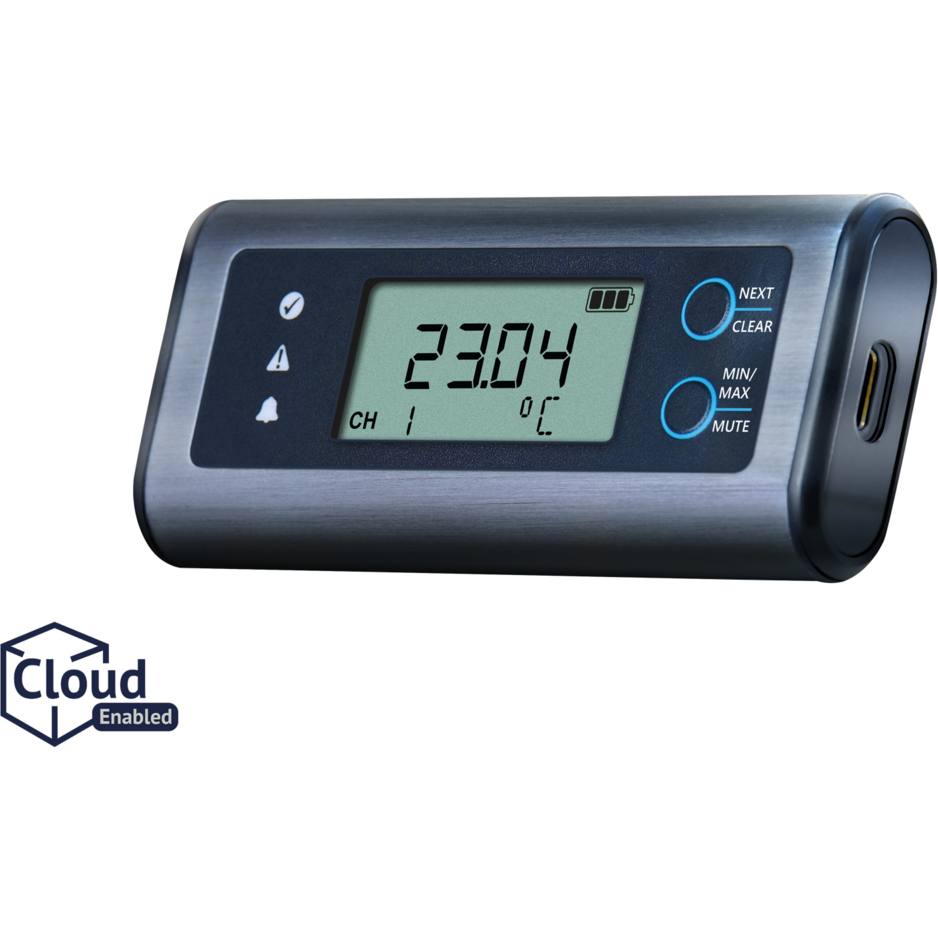 High Accuracy Temperature USB Data Logger, no software required, multi-platform - EasyLog