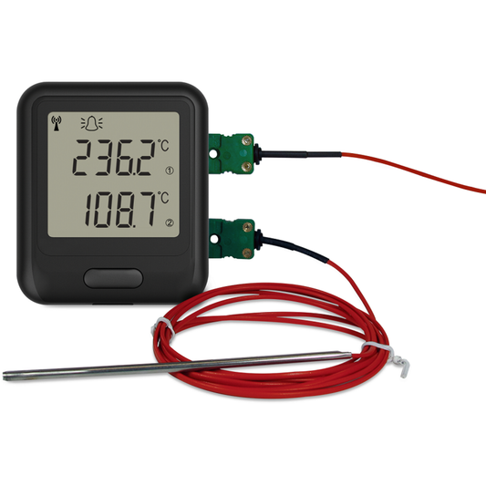 WiFi Temperature Data Logger with dual Thermocouple input