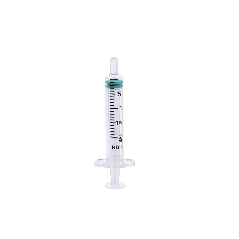 BD Emerald 2ml Syringe with 23G x 1 1/4" Needle - Box of 100 - Becton Dickinson