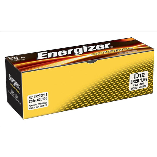 Energizer C Industrial Batteries (Pack of 12) - Energizer