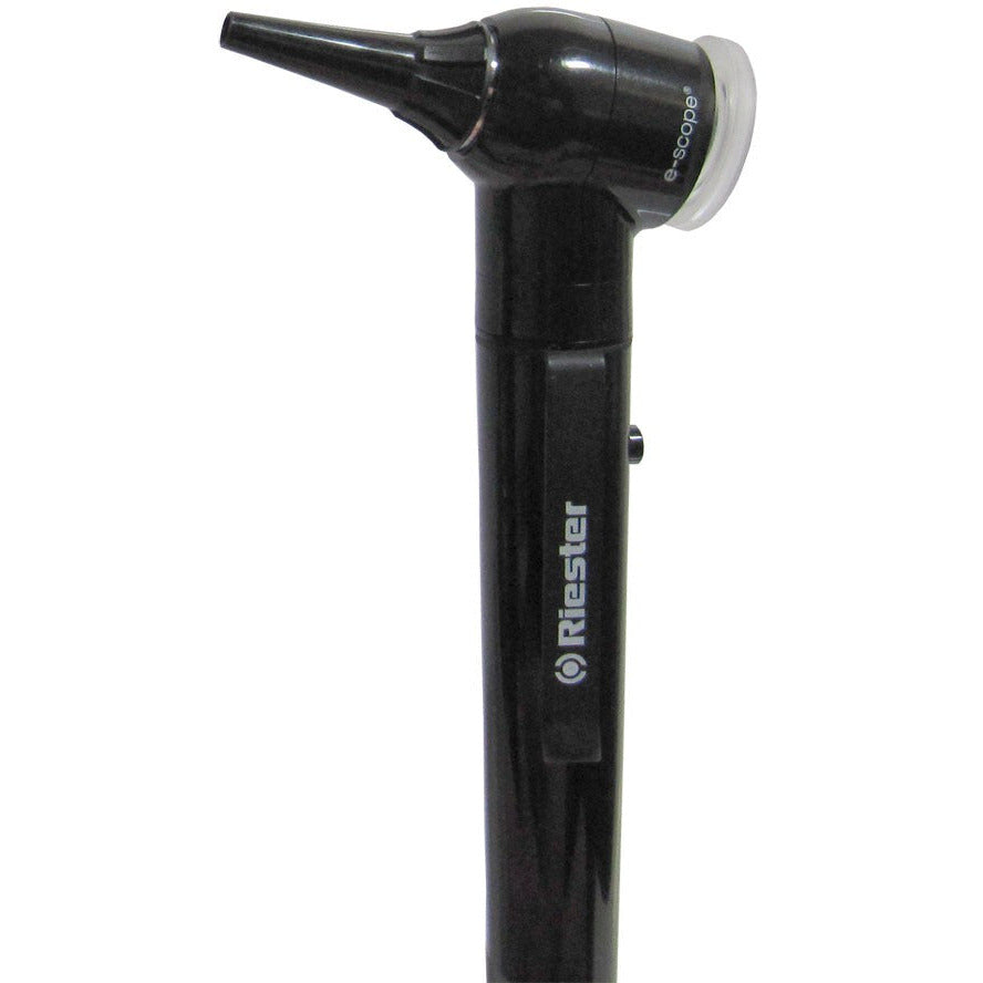 Riester e-scope Fibre Optic LED Otoscope - Black - 