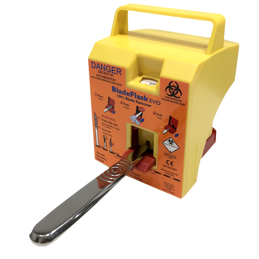 BladeFlask EVO Scalpel Blade Remover and Bin - Swann Morton