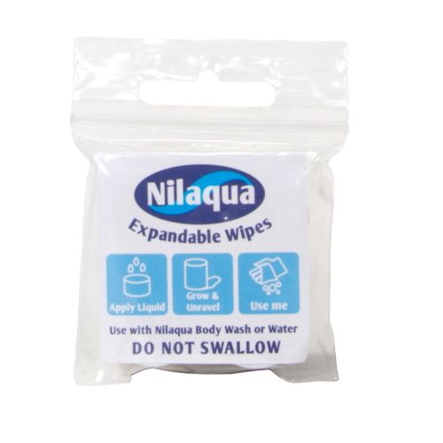 Nilaqua Expandable Wipes - Pack of 4 - Nilaqua