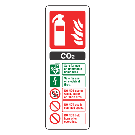 Fire Extinguisher Sign - Co2