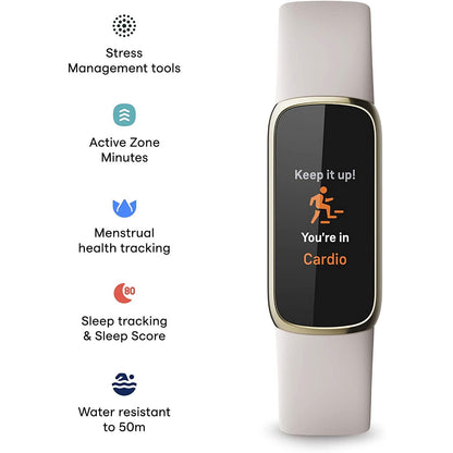 Fitbit Luxe - Lunar White/Soft Gold - Fitbit