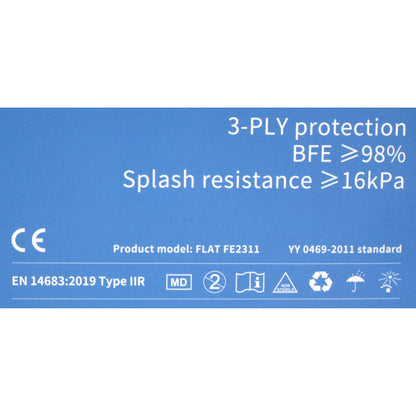 Pack Of 10 Byd Care Surgical Face Masks - Type IIR Certified - Discontinued