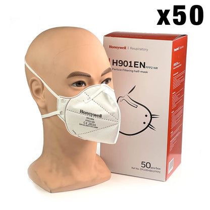 FFP2 Unvalved Face Masks x 50 [Honeywell] - Honeywell