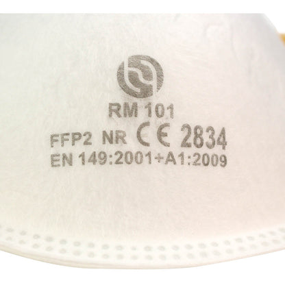 FFP2 Moulded Cup Respirator Face Mask x 20 - CAT III PPE Certified - Discontinued