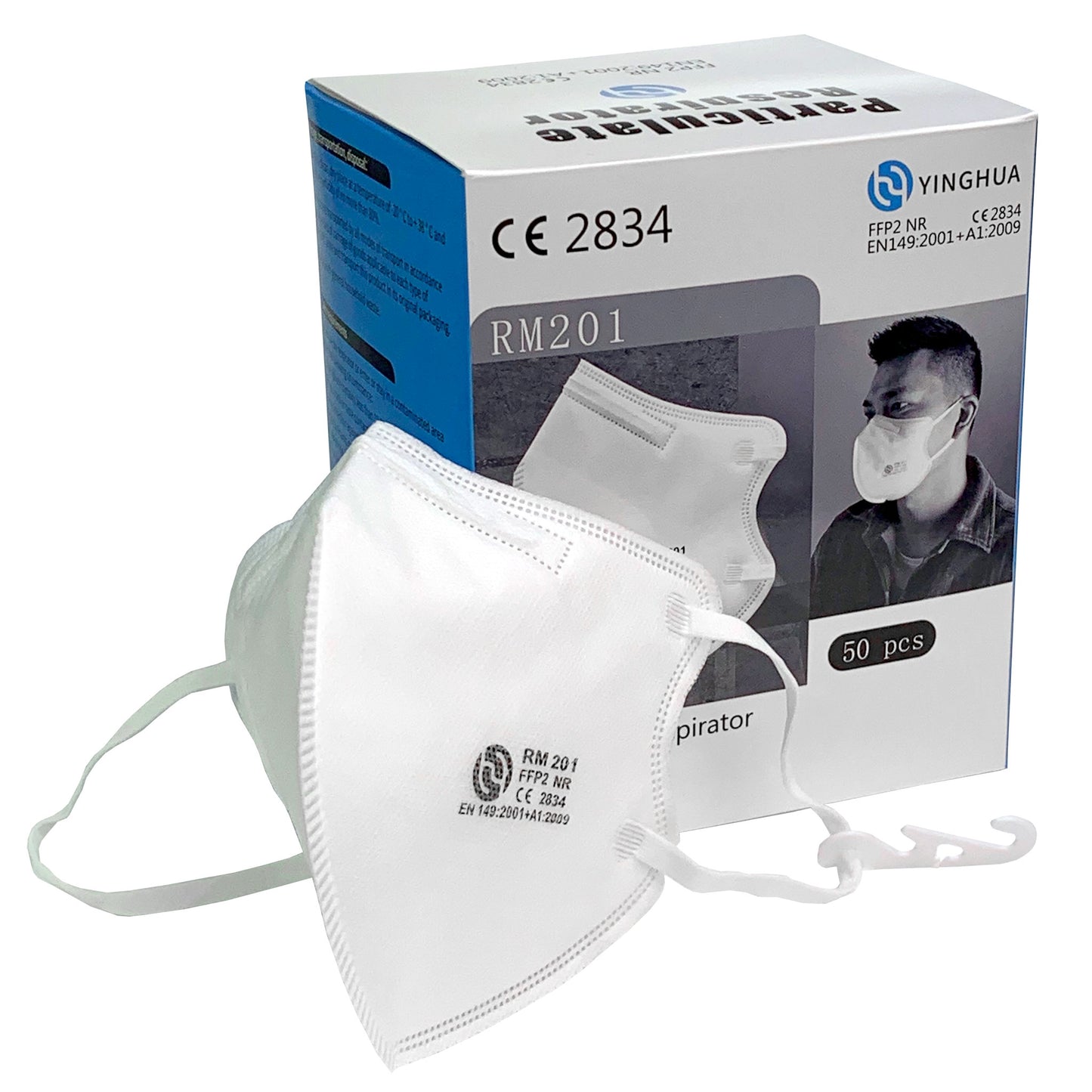 FFP2 Face Masks x50 [CAT III PPE Certified] - Discontinued