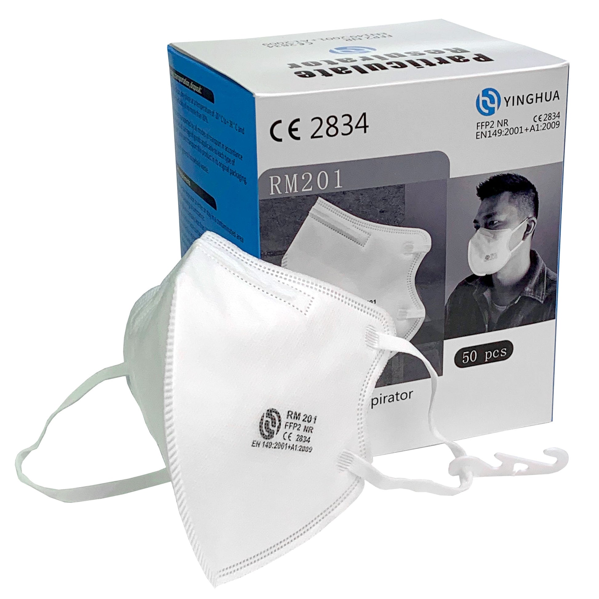 FFP2 Face Masks x50 [CAT III PPE Certified] - Discontinued