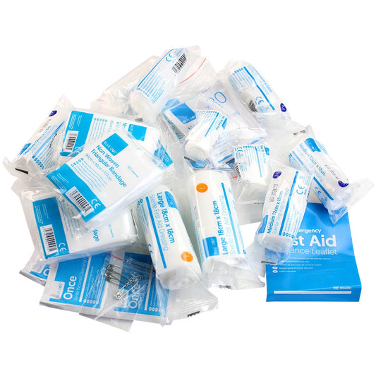 First Aid Kit REFILLS - 10 Person HSE